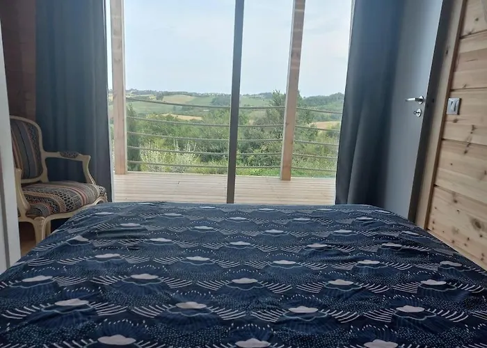 Vue Exceptionnelle Et Sauna A 1H De Toulouse.